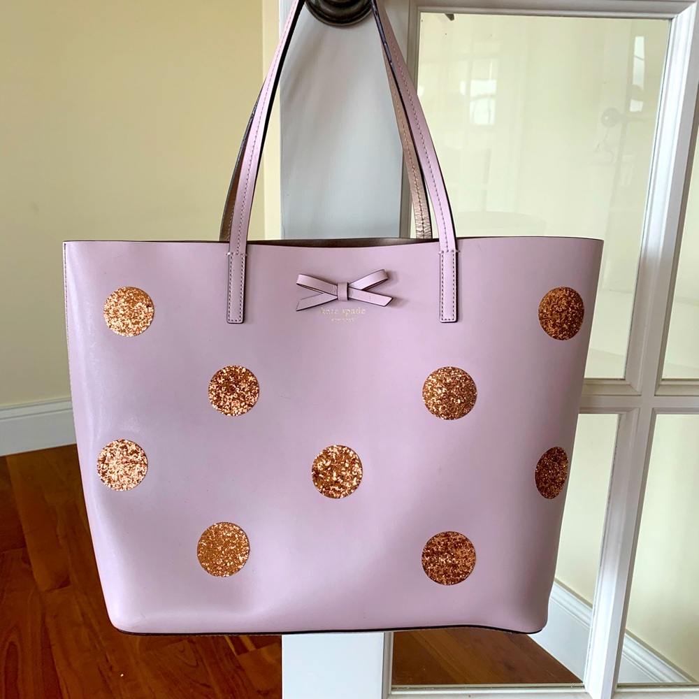 Nwt Kate Spade Glitter Dewey Street Little Len Bag